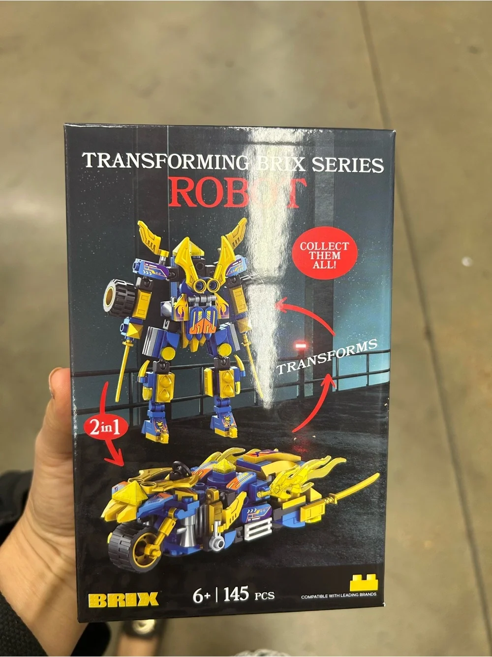 Transforming Robot Building Set